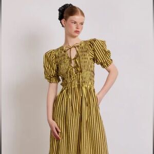 NWT Damson Madder Bluebelle Midi Dress